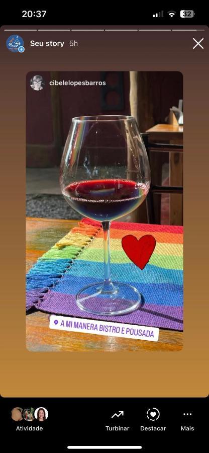 A Mi Manera Pousada , Cerveja Propria E Bistro ! برومادينهو المظهر الخارجي الصورة